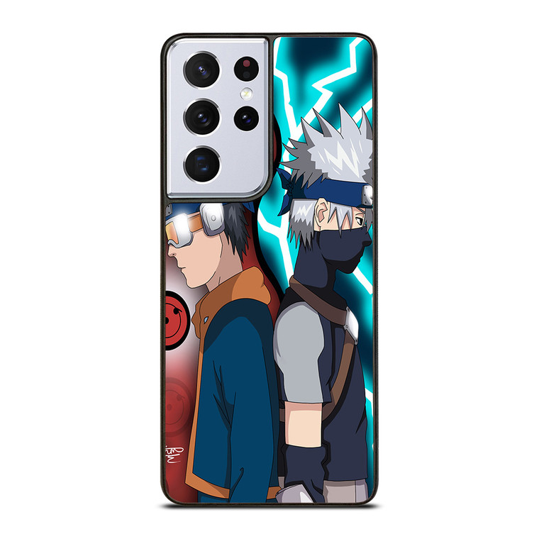KAKASHI AND OBITO KIDS Samsung Galaxy S21 Ultra Case