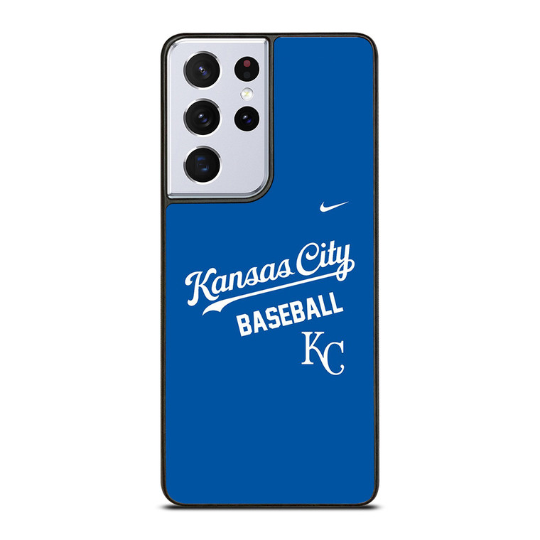 KANSAS CITY BASEBALL BLUE Samsung Galaxy S21 Ultra Case
