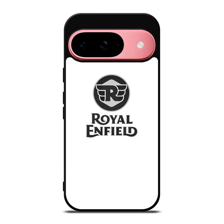 ROYAL ENFIELD WHITE LOGO Google Pixel 9 Case