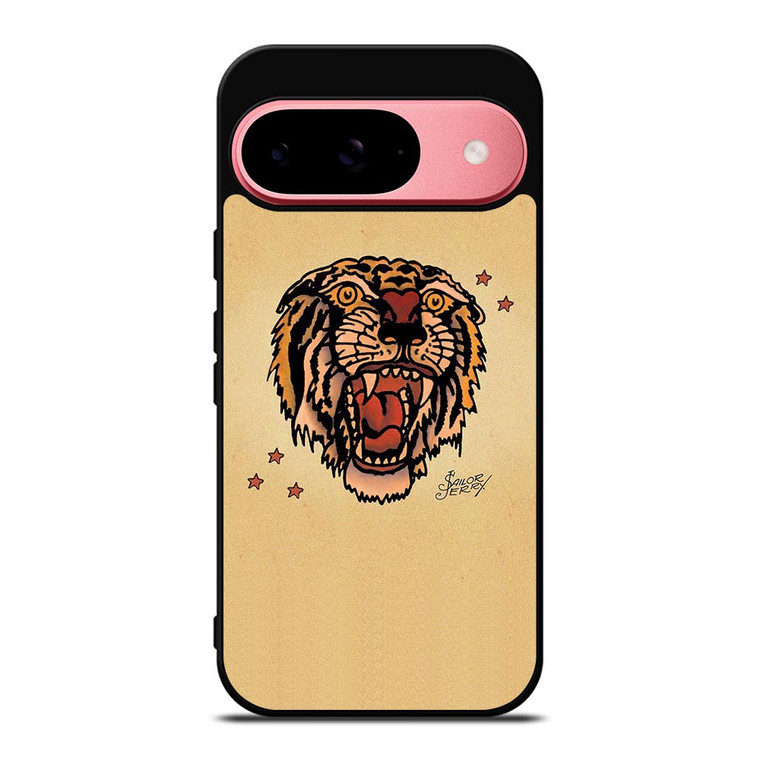 SAILOR JERRY TIGER TATTOO Google Pixel 9 Case