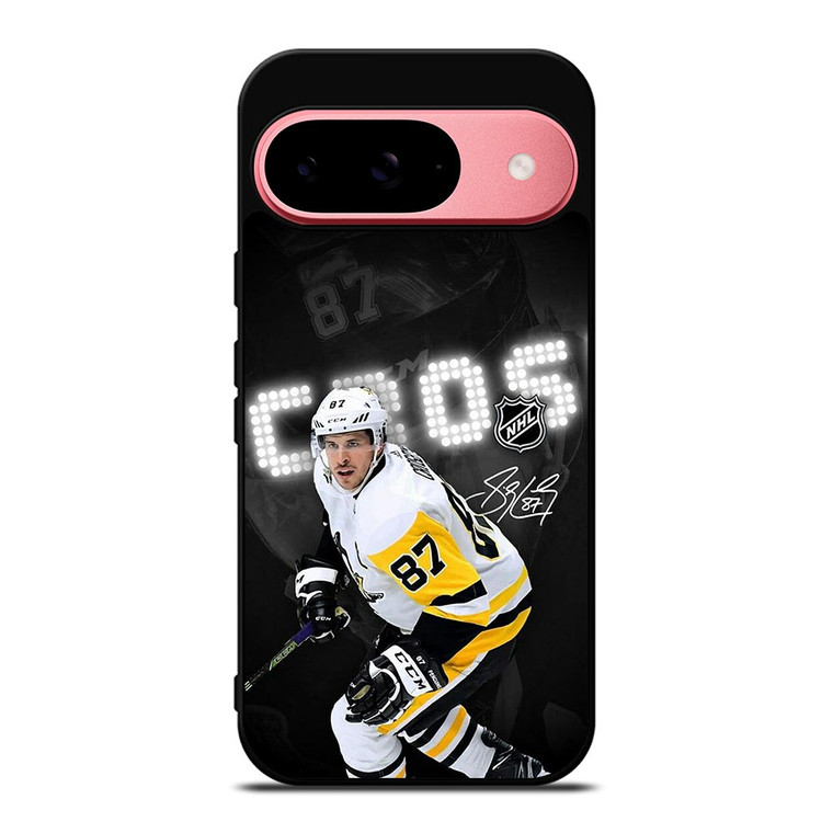 SIDNEY CROSBY PITTSBURGH PENGUINS HOCKEY Google Pixel 9 Case