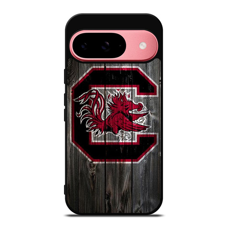 SOUTH CAROLINA GAMECOCKS WOODEN LOGO Google Pixel 9 Case
