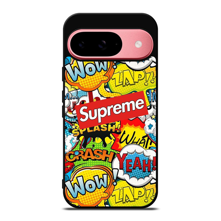 SUPREME CARTOON HALFTONE Google Pixel 9 Case
