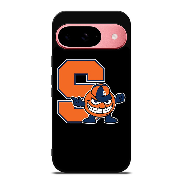 SYRACUSE ORANGE FOOTBALL LOGO Google Pixel 9 Case SYRACUSE ORANGE FOOTBALL LOGO Google Pixel 9 Case