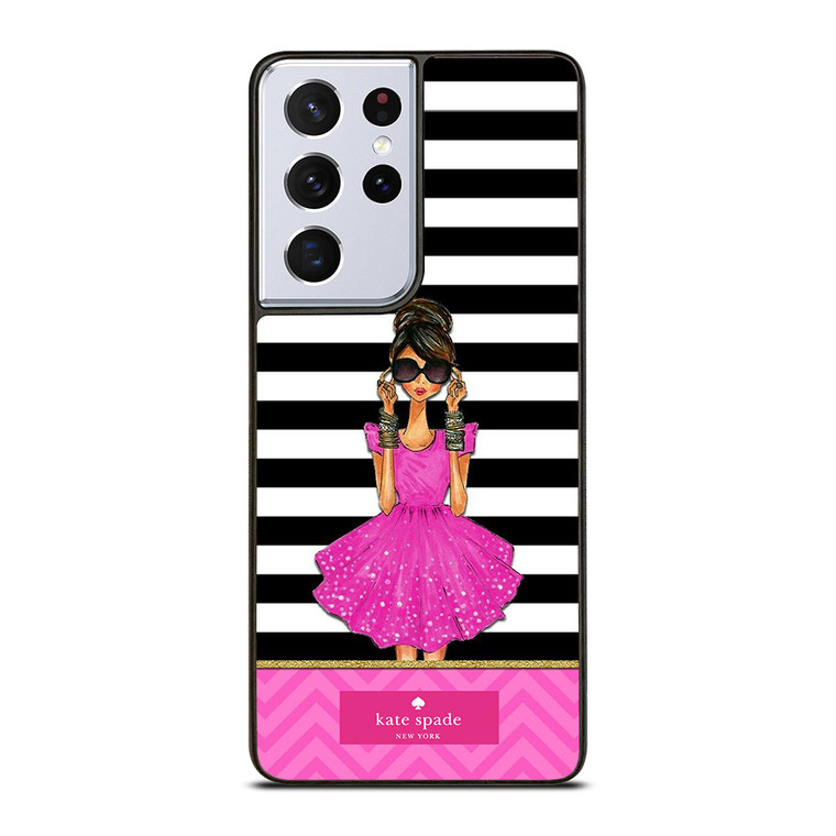 KATE SPADE PINK GIRLS Samsung Galaxy S21 Ultra Case