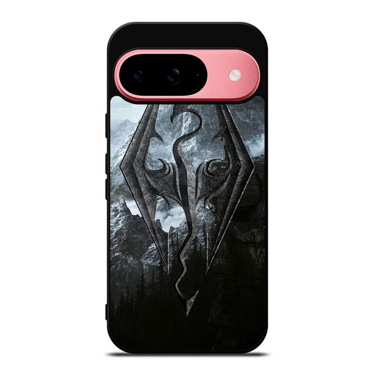 THE ELDER SCROLLS V SKYRIM LOGO Google Pixel 9 Case THE ELDER SCROLLS V SKYRIM LOGO Google Pixel 9 Case