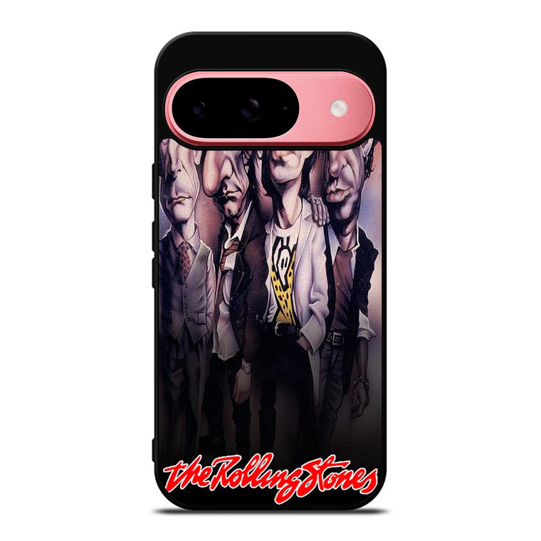 THE ROLLING STONES CARICATURE Google Pixel 9 Case THE ROLLING STONES CARICATURE Google Pixel 9 Case