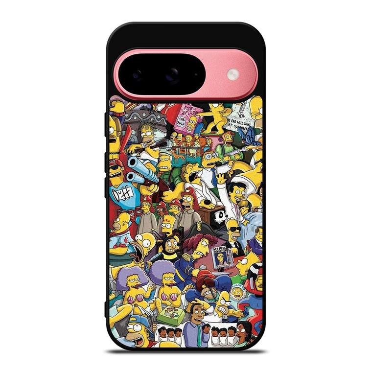 THE SIMPSONS ALL COLLAGE Google Pixel 9 Case THE SIMPSONS ALL COLLAGE Google Pixel 9 Case
