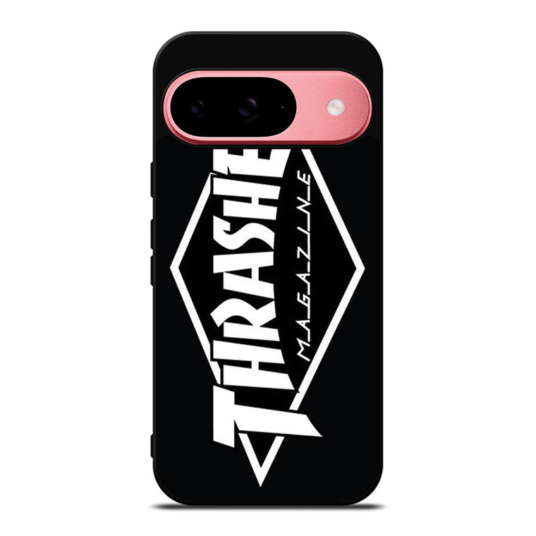 THRASHER SKATE MAGAZINE LOGO Google Pixel 9 Case THRASHER SKATE MAGAZINE LOGO Google Pixel 9 Case