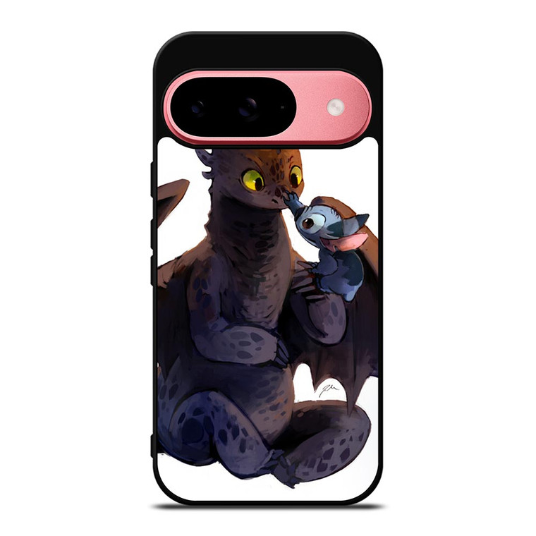 TOOTHLESS AND STITCH CARTOON 2 Google Pixel 9 Case TOOTHLESS AND STITCH CARTOON 2 Google Pixel 9 Case