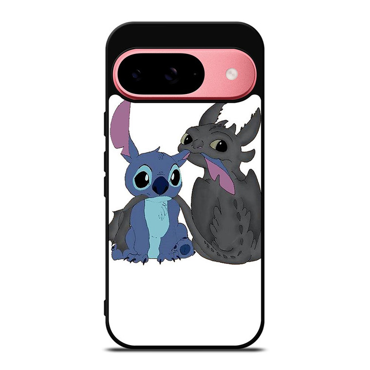 TOOTHLESS AND STITCH Google Pixel 9 Case