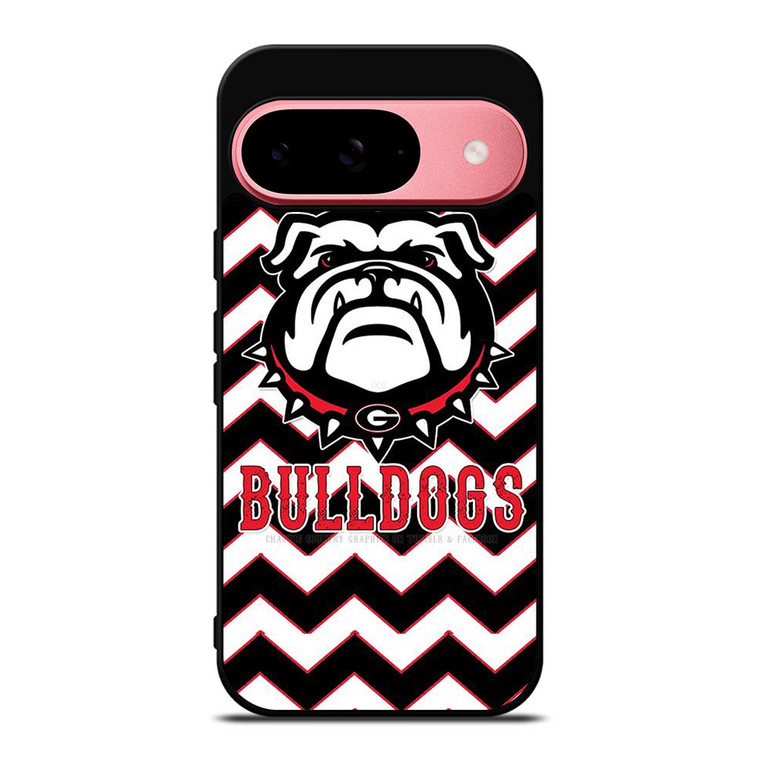 UGA GEORGIA BULLDOGS STRIPE LOGO Google Pixel 9 Case