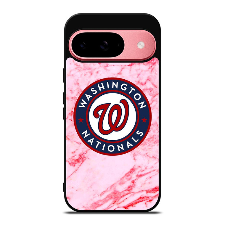 WASHINGTON NATIONALS PINK MARBLE Google Pixel 9 Case