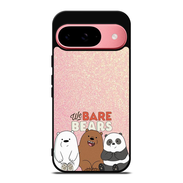 WE BARE BEARS PINK GILTTER Google Pixel 9 Case
