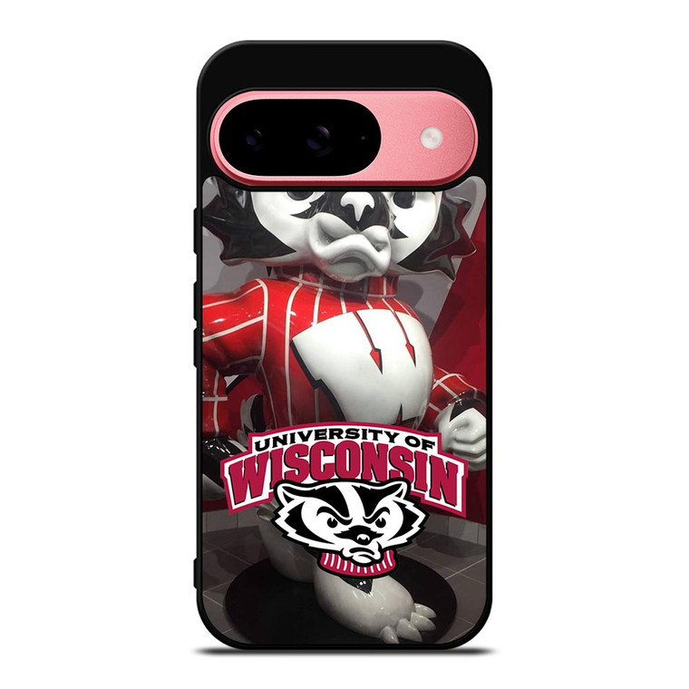 WISCONSIN BADGER MASCOT Google Pixel 9 Case