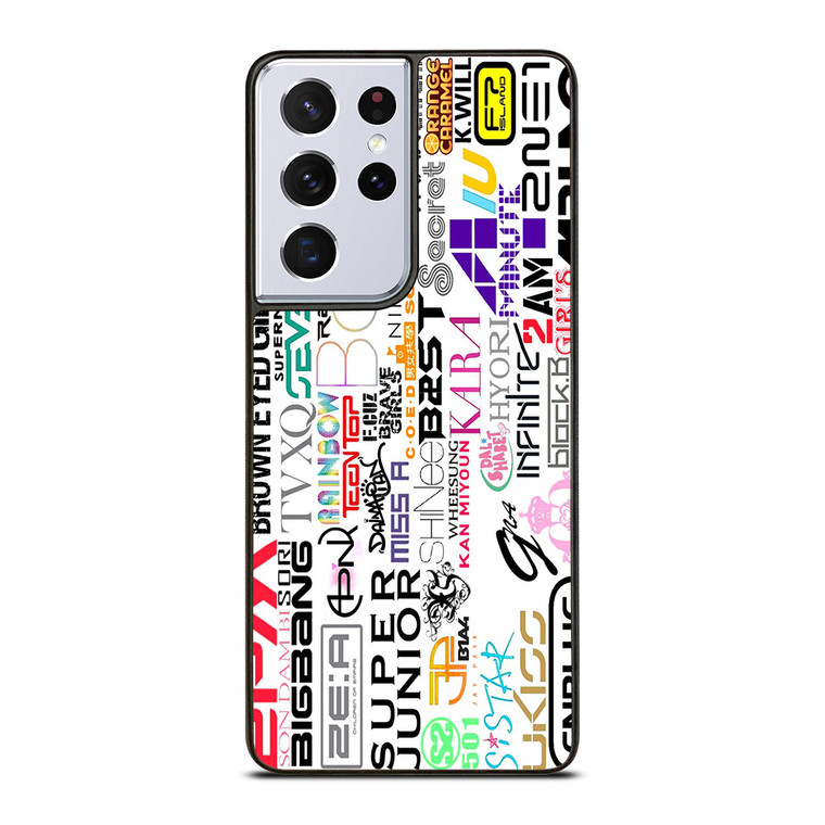 KPOP ALL BAND Samsung Galaxy S21 Ultra Case