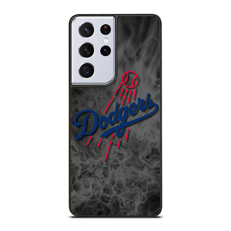 LA DODGERS DARK FLAMES Samsung Galaxy S21 Ultra Case