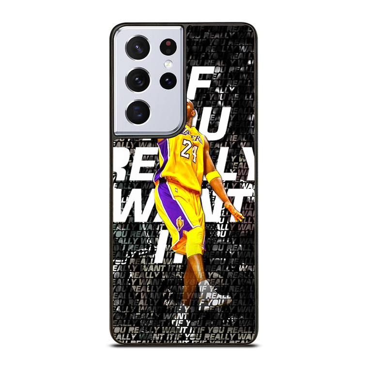 LA LAKERS KOBE BRYANT Samsung Galaxy S21 Ultra Case