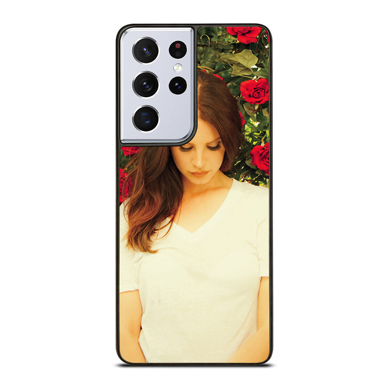 LANA DEL REY FLOWEERS Samsung Galaxy S21 Ultra Case