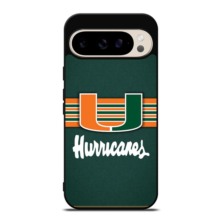 MIAMI HURRICANES LOGO Google Pixel 9 Pro Case