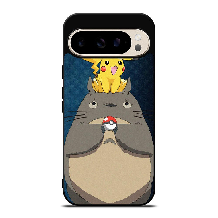 MY NEIGHBOR TOTORO X POKEMON PIKACHU Google Pixel 9 Pro Case MY NEIGHBOR TOTORO X POKEMON PIKACHU Google Pixel 9 Pro Case