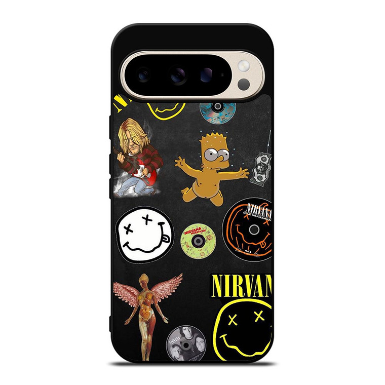 NIRVANA BAND COLLAGE Google Pixel 9 Pro Case