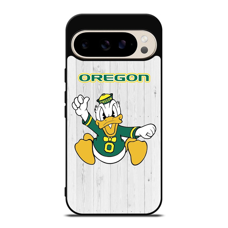 OREGON DUCKS WOODEN LOGO Google Pixel 9 Pro Case