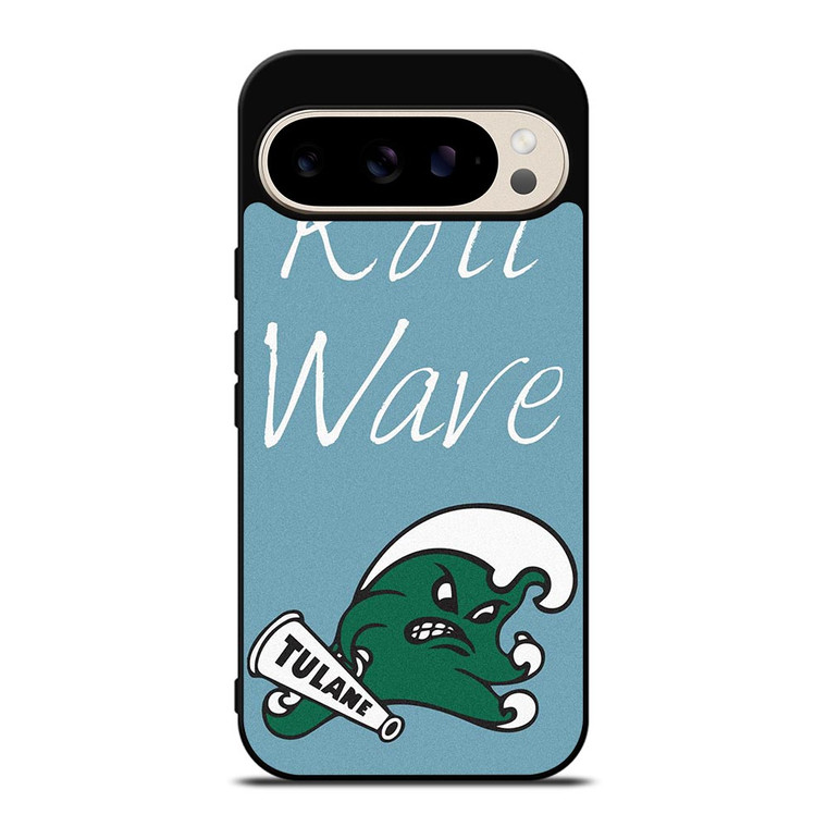 ROLL WAVE TULANE UNIVERSITY Google Pixel 9 Pro Case