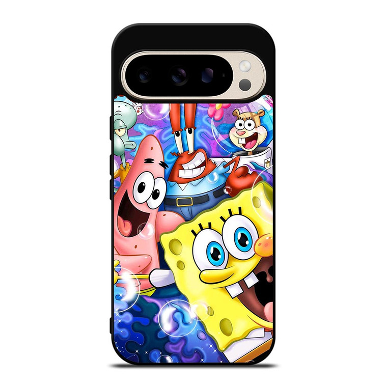 SPONGEBOB AND FRIEND BUBLE Google Pixel 9 Pro Case
