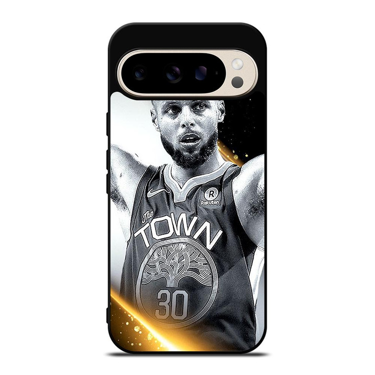 STEPHEN CURRY GOLDEN STATE WARRIORS ART Google Pixel 9 Pro Case