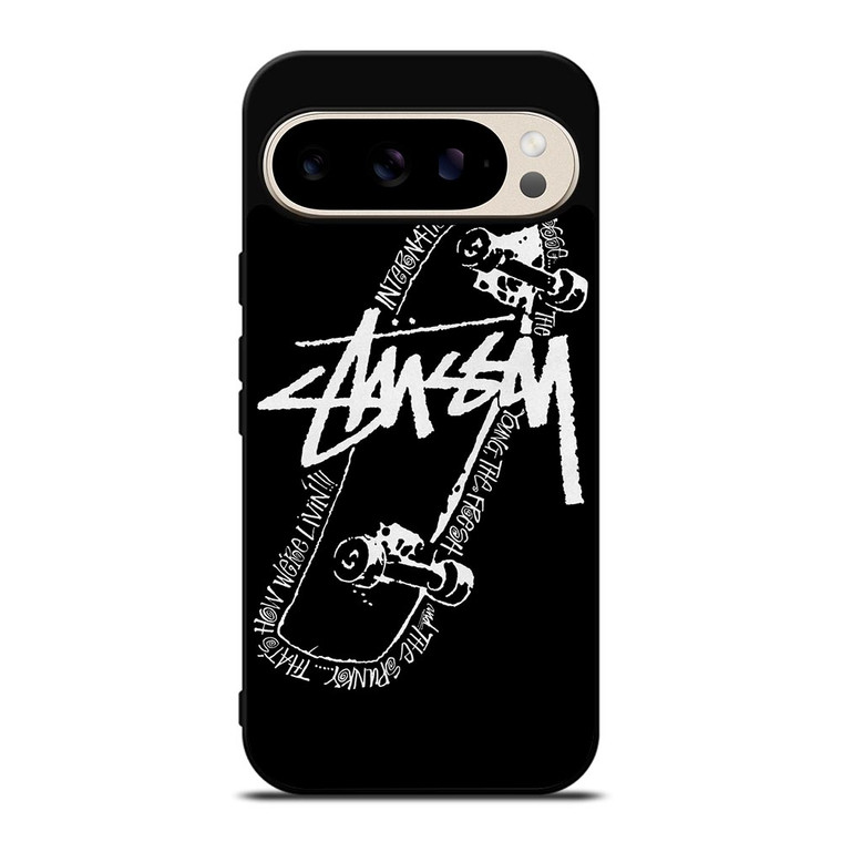 STUSSY SKATEBOARD ART Google Pixel 9 Pro Case