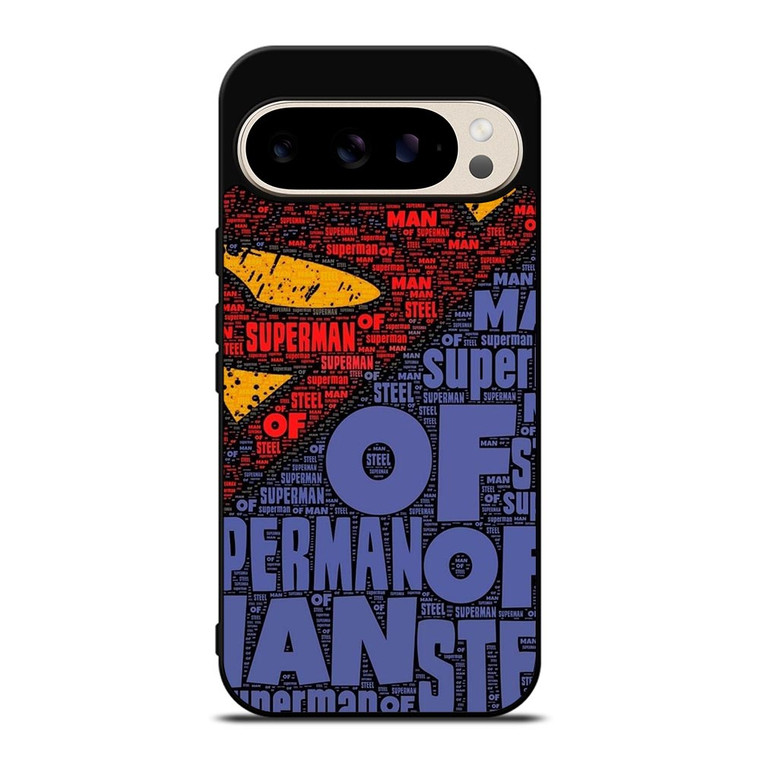 SUPERMAN LOGO ART WALL Google Pixel 9 Pro Case