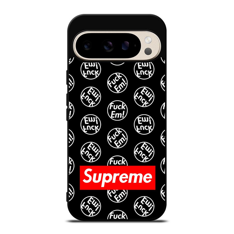 SUPREME FUCK EM Google Pixel 9 Pro Case
