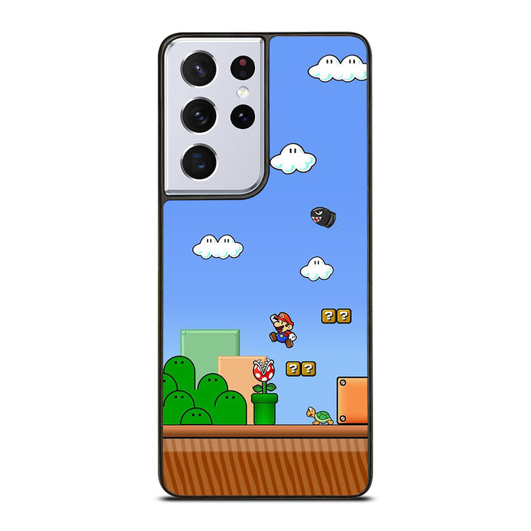 MARIO BROSS GAME NINTENDO Samsung Galaxy S21 Ultra Case