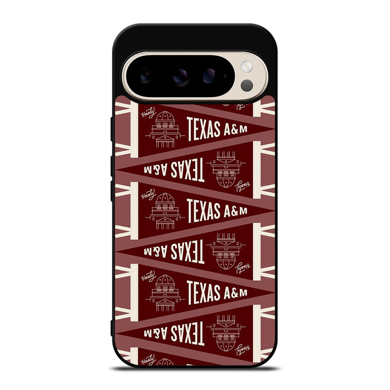 TEXAS AGGIES FLAG Google Pixel 9 Pro Case