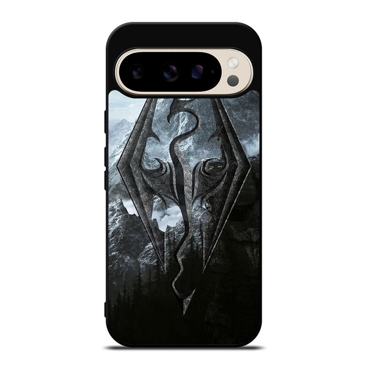 THE ELDER SCROLLS V SKYRIM LOGO Google Pixel 9 Pro Case