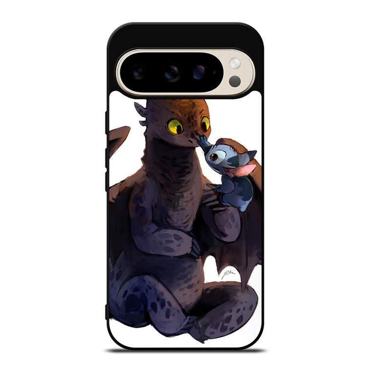 TOOTHLESS AND STITCH CARTOON 2 Google Pixel 9 Pro Case
