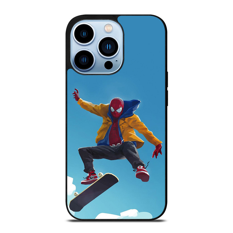 SPIDERMAN SKATE ON THE SKY iPhone 13 Pro Max Case SPIDERMAN SKATE ON THE SKY iPhone 13 Pro Max Case