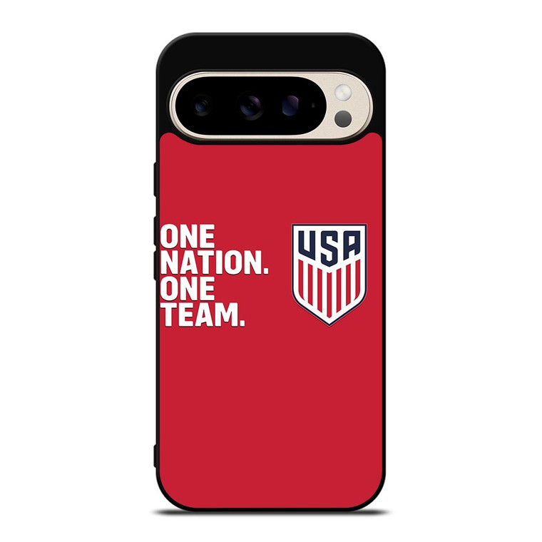 USA SOCCER ONE NATION ONE TEAM Google Pixel 9 Pro Case USA SOCCER ONE NATION ONE TEAM Google Pixel 9 Pro Case