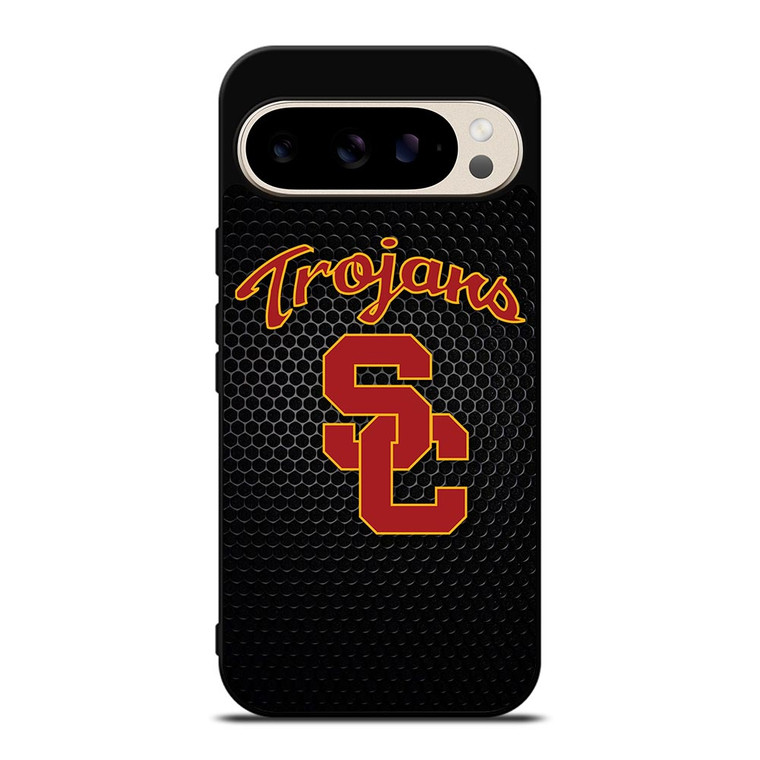 USC TROJANS RUSTY METAL LOGO Google Pixel 9 Pro Case