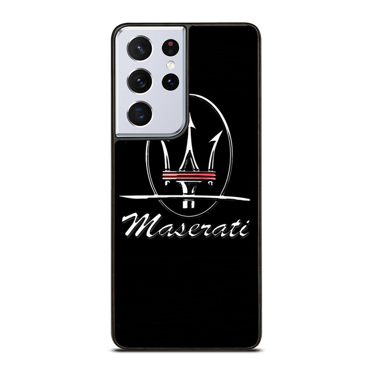 MASERATI METAL LOGO Samsung Galaxy S21 Ultra Case
