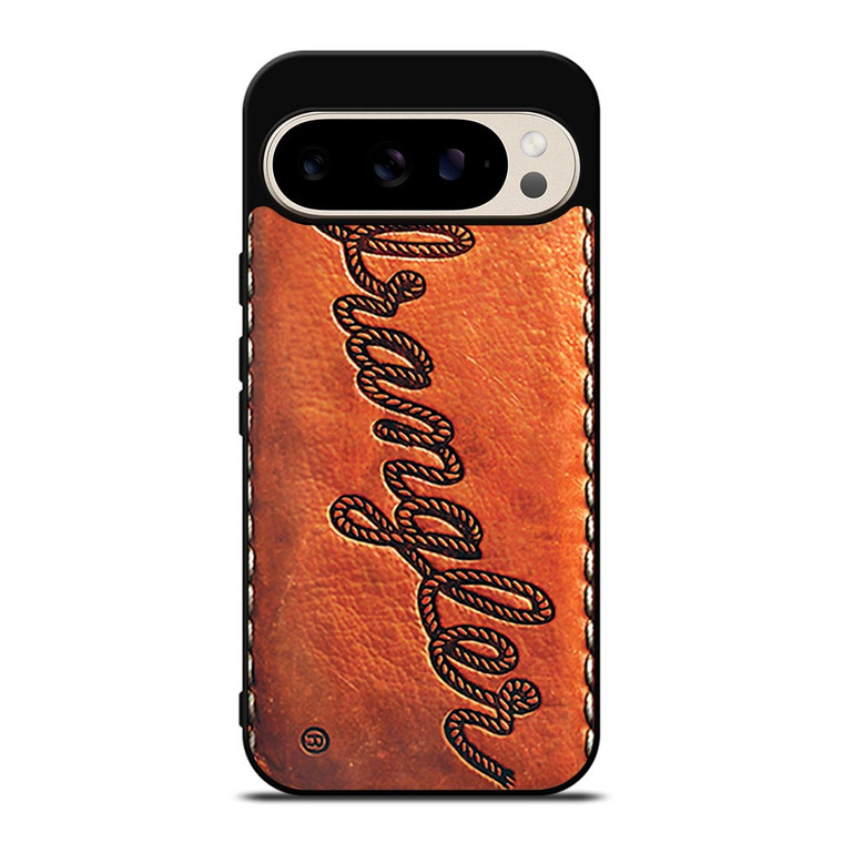 WRANGLER JEANS LOGO LEATHER Google Pixel 9 Pro Case