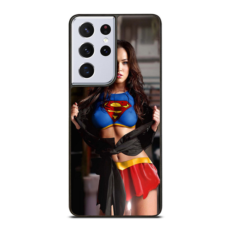 MEGAN FOX SUPER GIRL Samsung Galaxy S21 Ultra Case