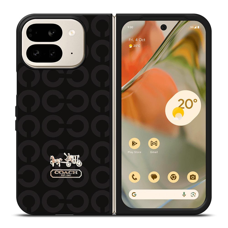 LOGO COACH NEW YORK 2 Google Pixel 9 Pro Fold Case