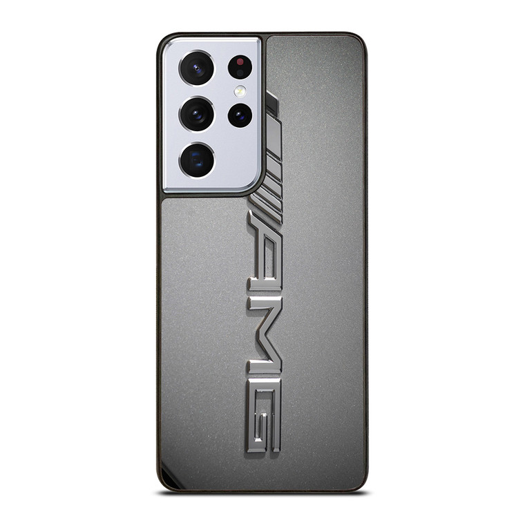 MERCEDES AMG LOGO CHROME EMBLEM Samsung Galaxy S21 Ultra Case