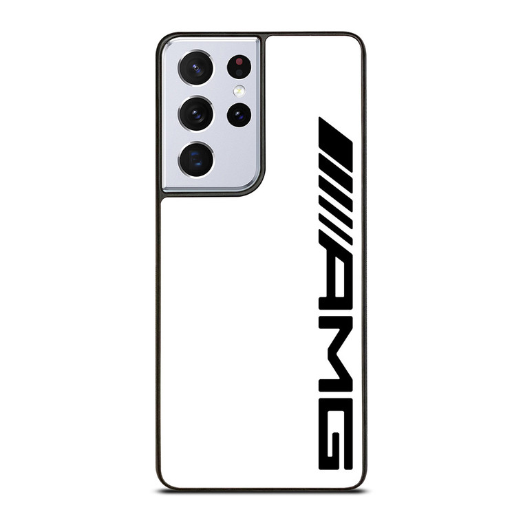 MERCEDES AMG LOGO WHITE Samsung Galaxy S21 Ultra Case