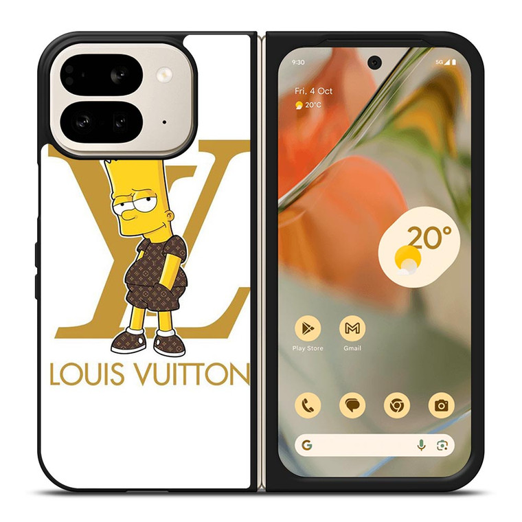 LOUIS VUITTON X BART SIMPSONS Google Pixel 9 Pro Fold Case