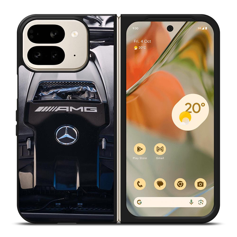 MERCEDES BENZ AMG ENGINES Google Pixel 9 Pro Fold Case