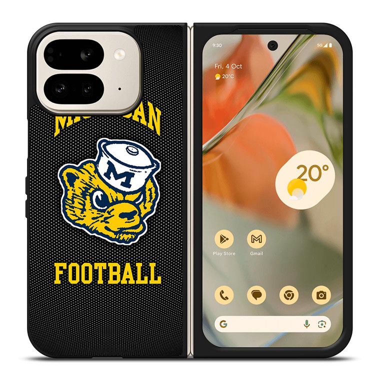 MICHIGAN WOLVERINES FOOTBALL MASCOT Google Pixel 9 Pro Fold Case