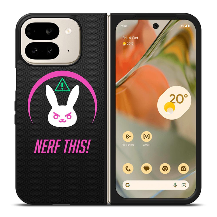 NERF THIS OVERWATCH D.VA Google Pixel 9 Pro Fold Case